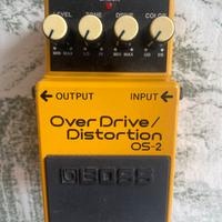 Pedale Boss Overdrive Distortion OS-2