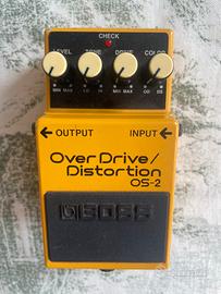 Pedale Boss Overdrive Distortion OS-2