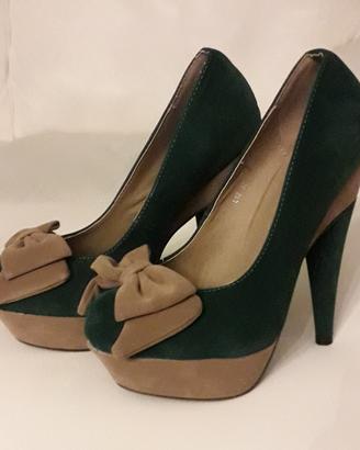 Scarpe Decolté con zeppa, Nuove, numero 37