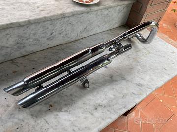 SCARICHI TRIUMPH SCRAMBLER + ACCESSORI COMPRESI