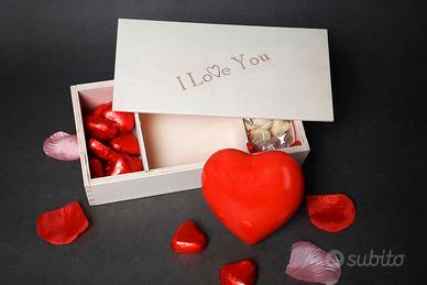 Scatole con scomparti, bomboniere, portaconfetti