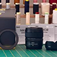 Nikon NIKKOR Z DX 12-28mm f 3.5-5.6 PZVR+accessori