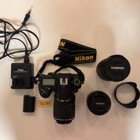 Nikon D7200 + 3 obiettivi