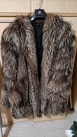 Giacca Pelliccia Vera Volpe Argentata "Greyfur"