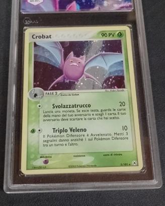 Pokemon! Crobat holo graad 8,5
