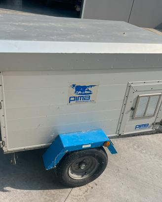 Carrello Pima trasporto cani