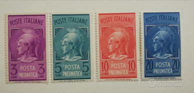 Francobolli Italia 1947/66 - Posta Pneumatica