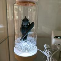 Pokemon mew two lampada led artigianale