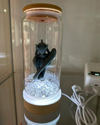 Pokemon mew two lampada led artigianale
