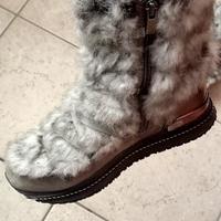 scarponcini da donna in pelliccia ecologica n37