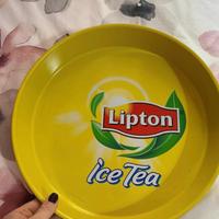 Vassoio tondo grande di Lipton