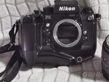 Nikon F4 motore MB21 e Dorso Multifunzione MF23