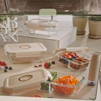 SET CONTENITORI CIBI ERMETICI