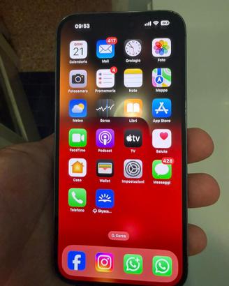 Iphone 14 Pro Max 128gb nessun segno + cover