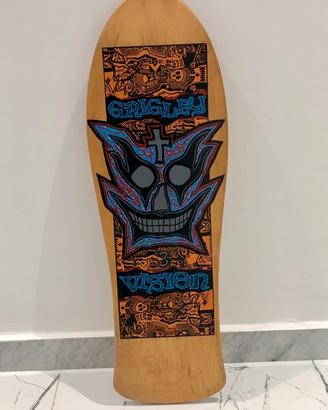 Vintage vision grigley skateboard originale nos