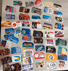 Schede telefoniche SIP e Telecom italia anni 90