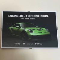 Poster Supercar Porsche GT3 RS