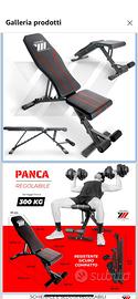 Panca regolabile palestra