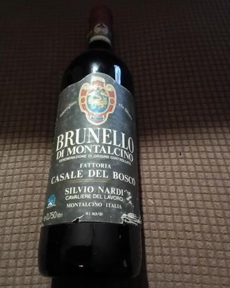 vino brunello di montalcino del 1979 da collezione