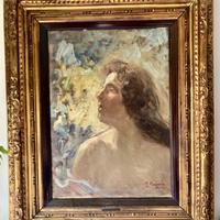 Dipinto di Leonardo Bazzaro (1853-1937)