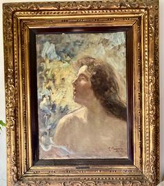 Dipinto di Leonardo Bazzaro (1853-1937)