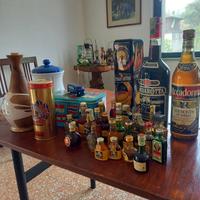 Mignon e bottiglie liquori vari