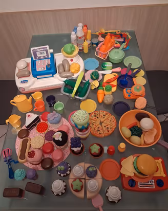 Mega Lotto Cucina Giocattolo + Cassa Peppa Pig (Ol