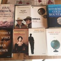 Libri vari generi 4 x 10 euro