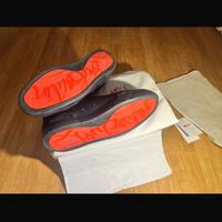 Christian louboutin 43 ,camoscio blu.