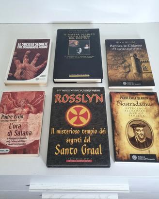 Lotto libri 6 saggi genere occultismo esoterismo