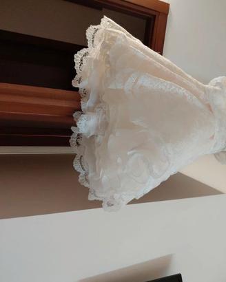 Vestito neonata cerimonia 9/12 mesi