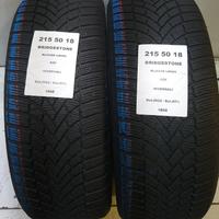 2 GOMME 215 50 18 BRIDGESTONE A1808