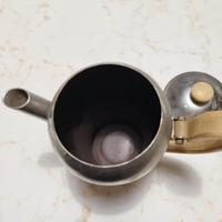 1950 bricco porta latte in acciaio e bakelite