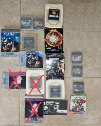 LOTTO 8 GIOCHI GAME GEAR