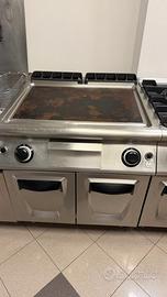 Piastra Fry top a gas - Vano armadiato