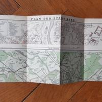 Karte von Bern 1900 Plan der Stadt Berne