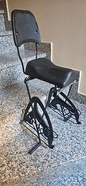 seggiolino bici imbottito con protezioni