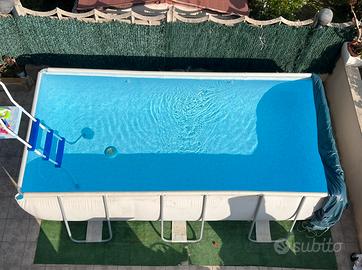 Piscina fuori terra 4x2x1h