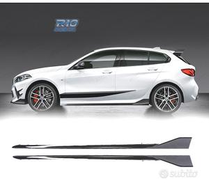 PROFILI LATERALI BMW F40 19- LOOK 135I NERO OPACO