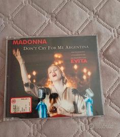CD Don't Cry For Me Argentina Madonna 