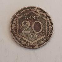 Moneta 20 centesimi 1919