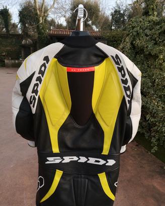 tuta moto 50 spidi intera in pelle