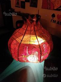 Lampada a sospensione stile Tiffany