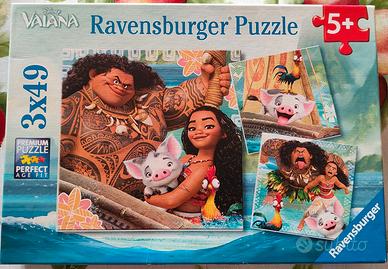 3 Puzzle Ravensburger Vaiana