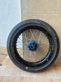 cerchio excel yz 125 con gomma slik