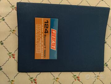 Catalogo parti di ricambio Fiat 124 Special T 1600