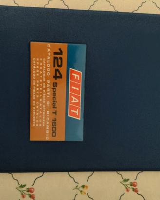 Catalogo parti di ricambio Fiat 124 Special T 1600