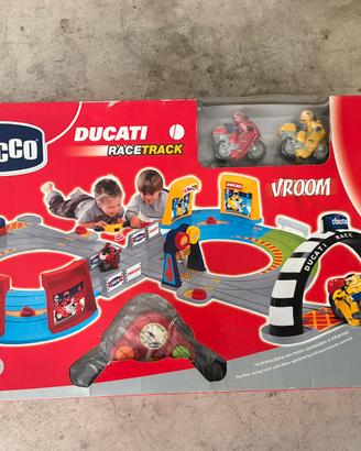 Chicco ducati race track-pista con moto