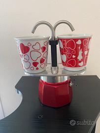 Bialetti Mini Express 2 tazze – Cuori