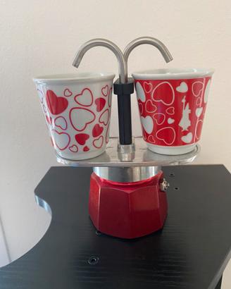 Bialetti Mini Express 2 tazze – Cuori